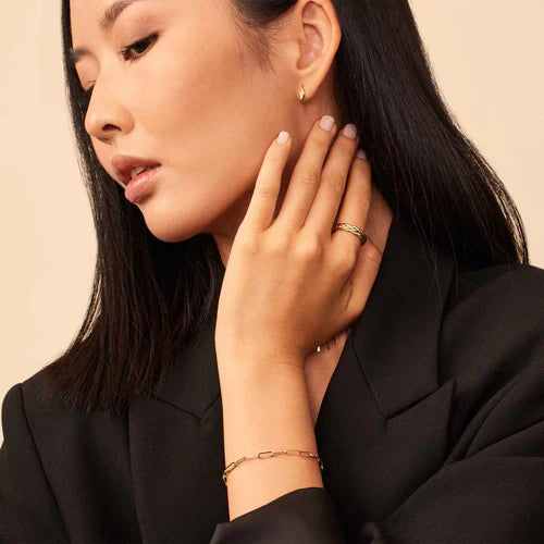 Venice Link Bracelet | Gold