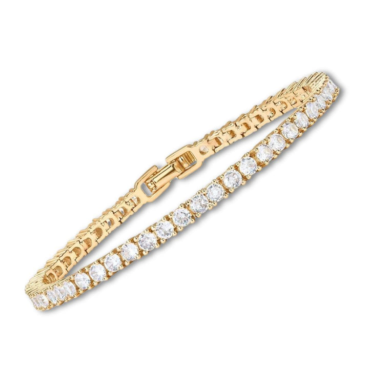 Tennis bracelet | Gold