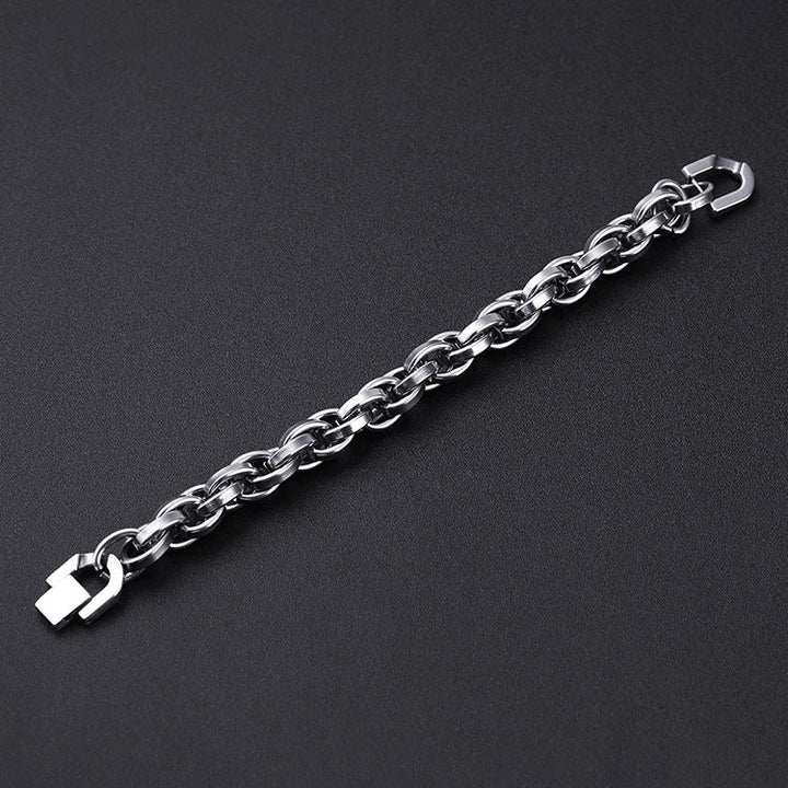 Riven Knox Bracelet | White Gold