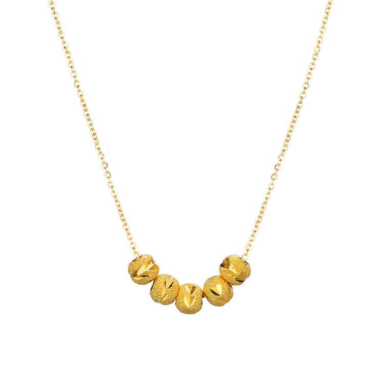 Serena Granata Necklace | Gold