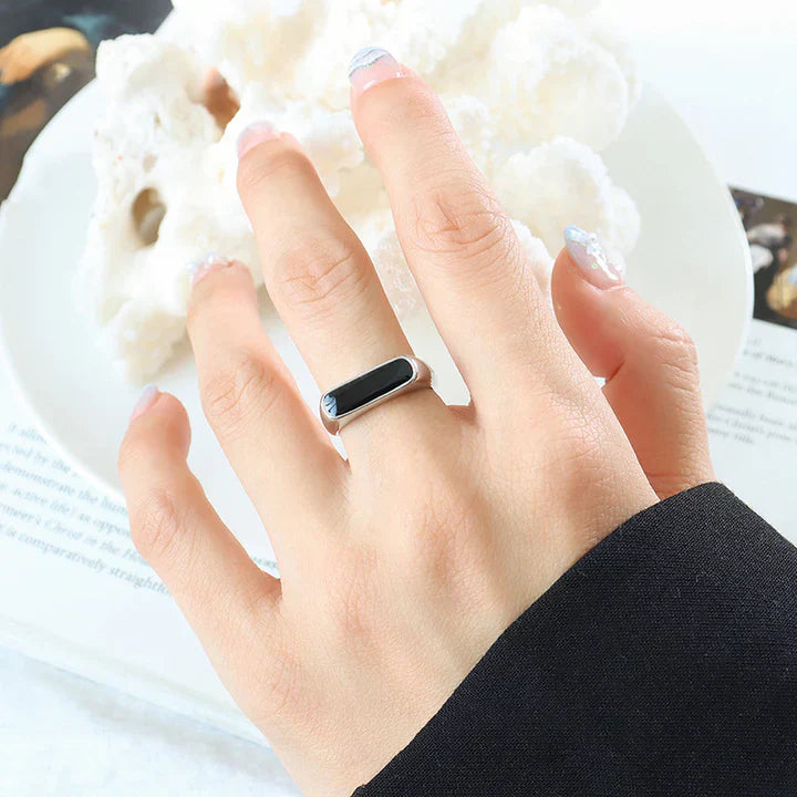 Brendina Auronyxa Ring | White Gold