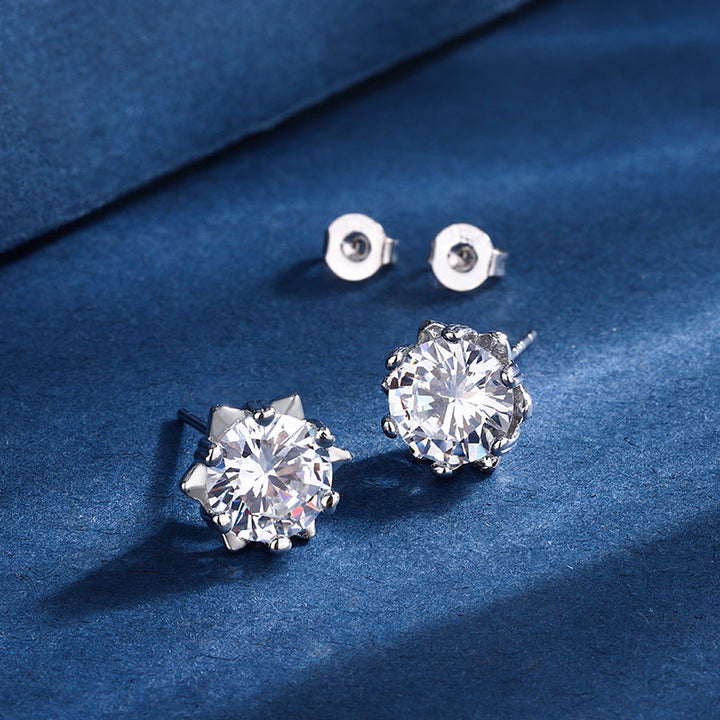 Aria Snowflake Set | White Gold