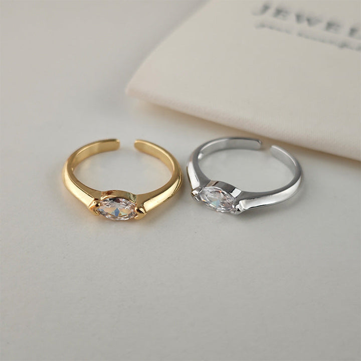Aya Sterling Ring | Gold