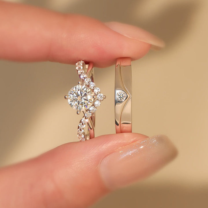 Elric Amora Couple Rings | Gold